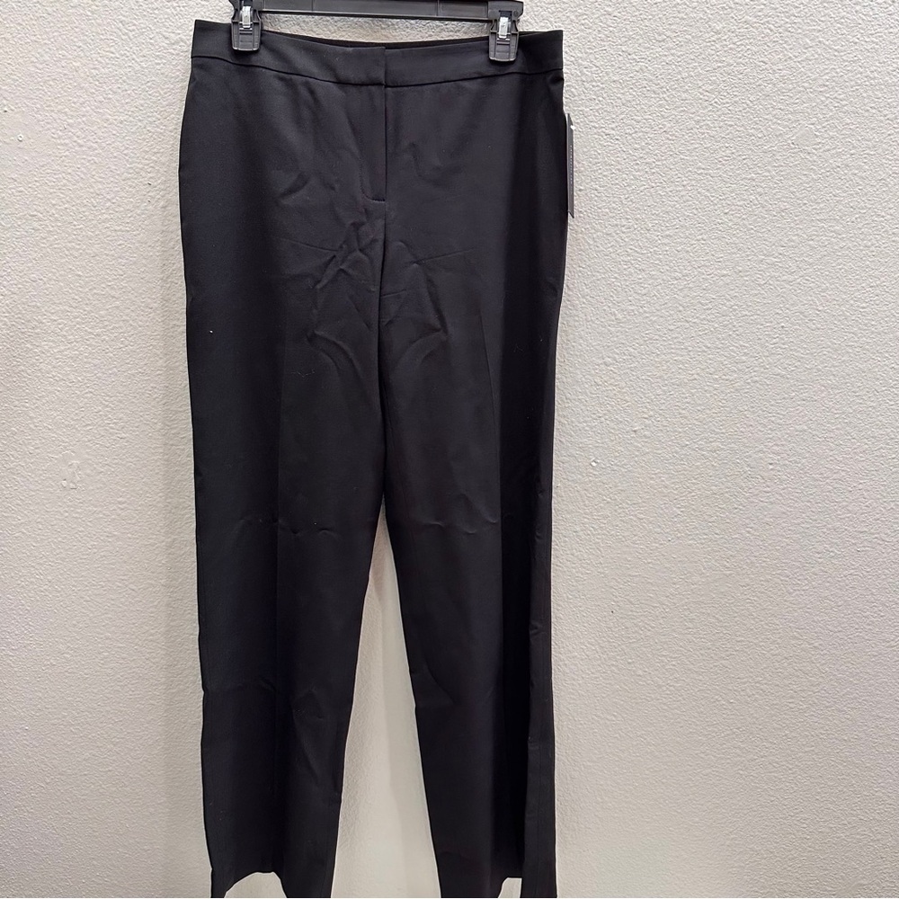 Lafayette 148 New York Womens Pants Size 31 Wool Black Dress Straight